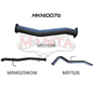 Manta Nissan Navara Ute D23 NP300 2.3L Turbo Diesel (with DPF) 2015 Onwards - DPF BACK