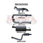 Manta Nissan Pathfinder Wagon R51 2.5L Turbo Diesel Spanish Built Automatic - with DPF (2007 - 2013) - TURBO BACK WITH CATS