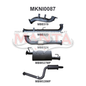 Manta Nissan Pathfinder Wagon R51 2.5L Turbo Diesel Spanish Built Automatic - with DPF (2007 - 2013) - TURBO BACK WITHOUT CATS