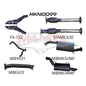 Manta Nissan Patrol Wagon Y62 5.6L V8 Petrol Wagon 2012 Onwards - FULL SYSTEM