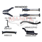 Manta Nissan Patrol Wagon Y62 5.6L V8 Petrol Wagon 2012 Onwards - FULL SYSTEM