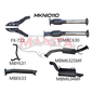 Manta Nissan Patrol Wagon Y62 5.6L V8 Petrol Wagon 2012 Onwards - FULL SYSTEM