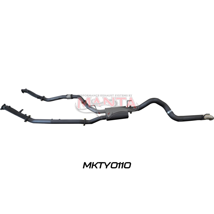 Manta Toyota Landcruiser 200 Series Wagon VDJ200 4.5L V8 Twin Turbo Diesel Wagon (with DPF) 2015 Onwards - TURBO BACK WITHOUT CATS