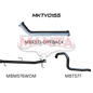Manta Toyota Prado Wagon GUN150R 2.8L Turbo Diesel (with DPF) October 2015 - Current -  DPF BACK