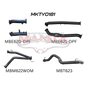 Manta Toyota Landcruiser 200 Series Wagon VDJ200 4.5L V8 Twin Turbo Diesel Wagon (with DPF) 2015 Onwards - TURBO BACK WITHOUT CATS