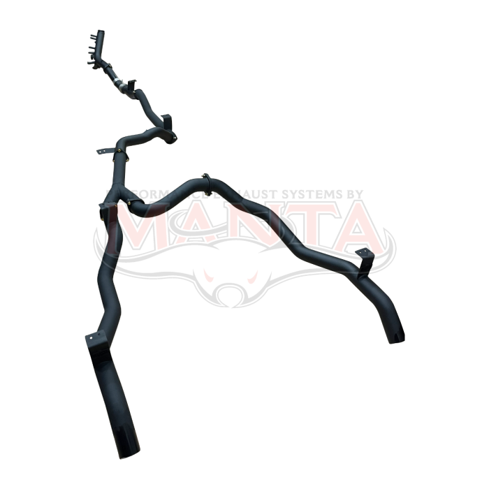 Manta Toyota Landcruiser 79 Series Ute GDJ79 Single & Dual Cab 2.8L 4cyl Turbo Diesel Ute (with DPF) - TURBO BACK WITH CATS