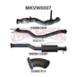 Manta Volkswagen Amarok Ute (June 2012 - 2022) TDI400, TDI420 2H 2.0L Bi-Turbo Ute - TURBO BACK (DUMP AT DIFF)
