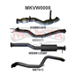 Manta Volkswagen Amarok Ute (June 2012 - 2022) TDI400, TDI420 2H 2.0L Bi-Turbo Ute - TURBO BACK (EXTENDED TAILPIPE)