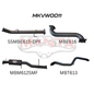 Manta Volkswagen Amarok Ute TDI550, TDI580 2H V6 3.0l Turbo Ute (2016-2022) - DUMP PIPE BACK - EXTENDED TAILPIPE