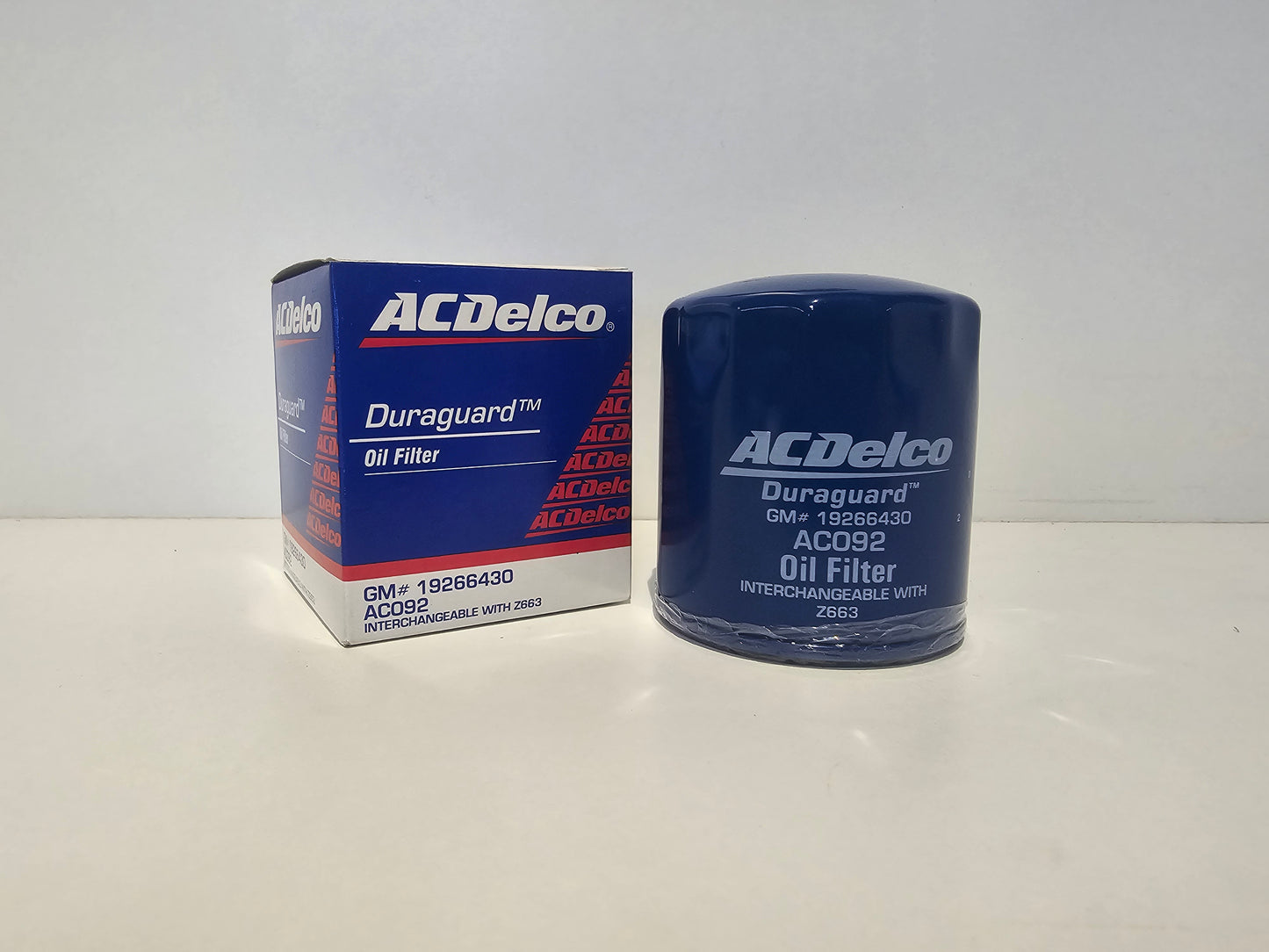 Genuine ACDelco AC092 Oil Filter