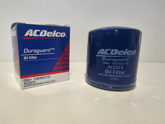 Genuine ACDelco AC025 Oil Filter