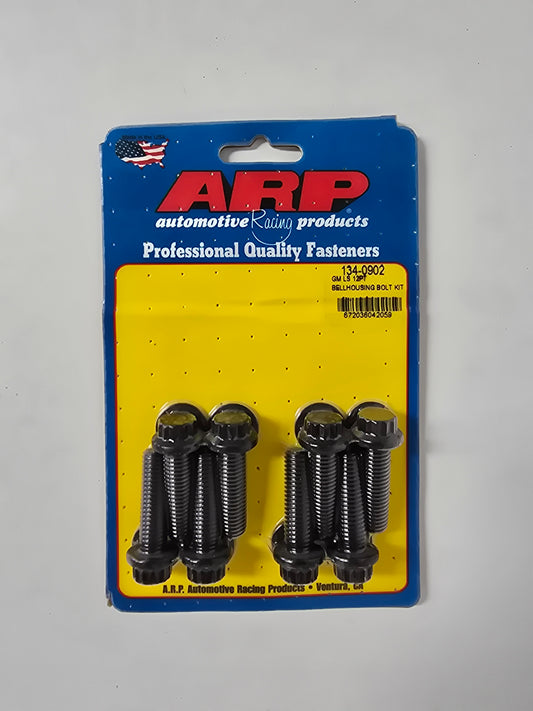 ARP Bellhousing To Engine Block Bolt Kit fits Gen III/LS Series, Black Oxide, 12-Point Head, M10 x 1.5, 1.375" UHL
