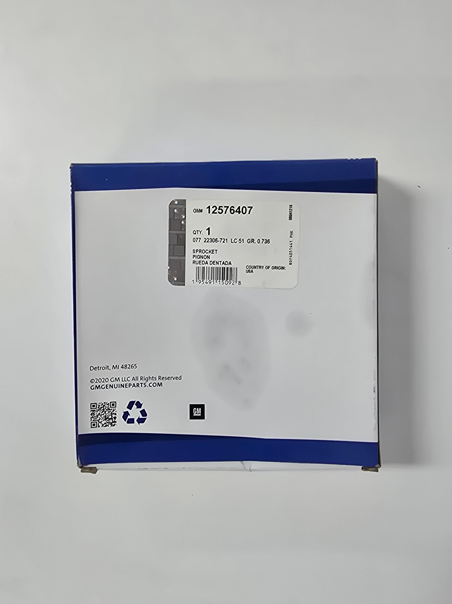 Genuine GM LS2 3 Bolt Cam Gear