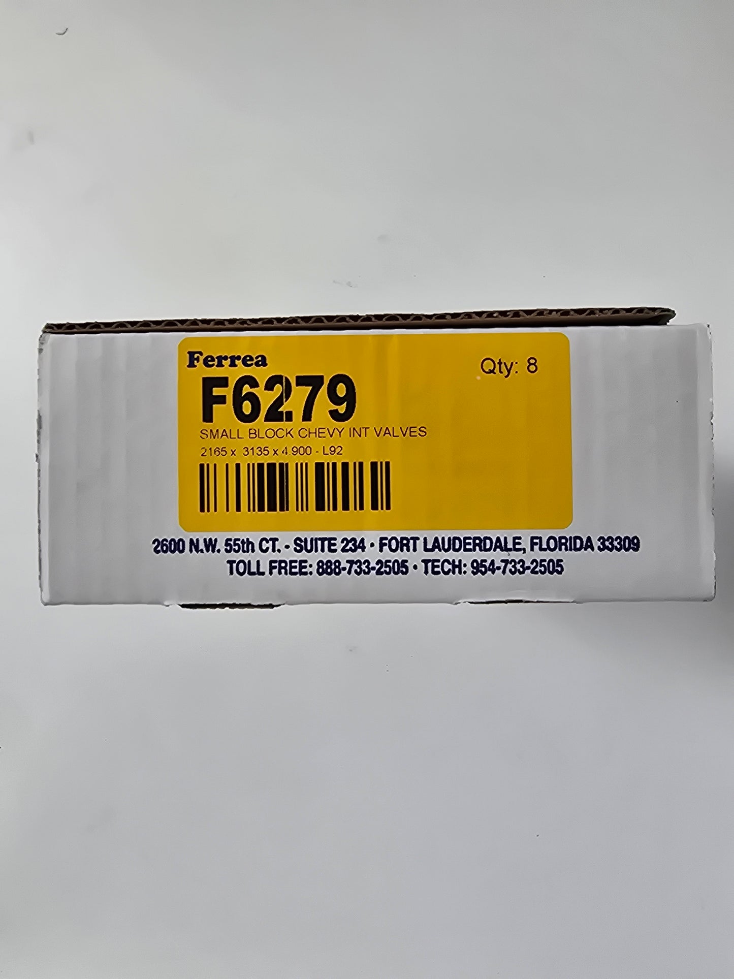 Ferrea 6000 Series Intake Valve LS3 2.165" x .3135 x 4.900"