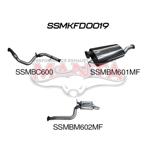 Manta Ford Territory SUV SZ 2.7L V6 Turbo Diesel - TURBO BACK WITH CATS