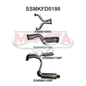 Manta FPV GS/GT Sedan FG 5.0L Supercharged Coyote/Miami V8 Sedan (Exhaust exit out driver and passenger side) - CAT BACK