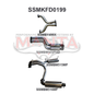 Manta FPV GS/GT Sedan FG 5.0L Supercharged Coyote/Miami V8 Sedan (Exhaust exit out driver and passenger side) - CAT BACK