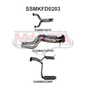 Manta FPV GS/GT Sedan FG 5.0L Supercharged Coyote/Miami V8 Sedan (Exhaust exit out driver and passenger side) - CAT BACK