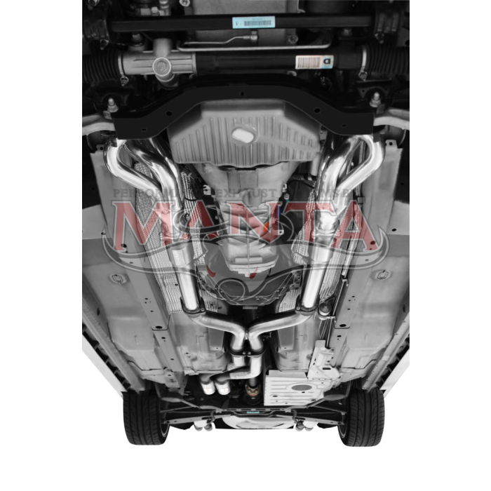 Manta FPV GS/GT Sedan FG 5.0L Supercharged Coyote/Miami V8 Sedan (Exhaust exit out driver and passenger side) - FULL SYSTEM