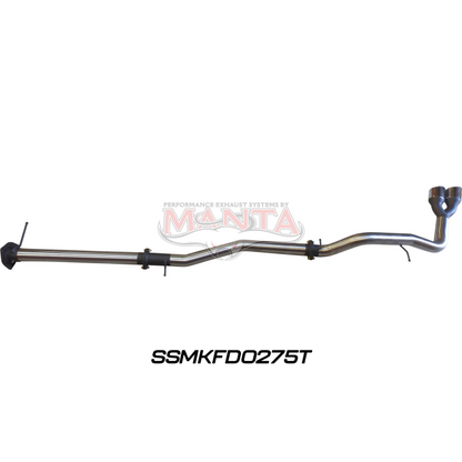 Manta Ford Ranger Ute Next Gen T6.2 V6 3.0L Turbo 2022 Onwards (with DPF) - DPF BACK
