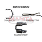 Manta Holden Commodore Sportwagon VF 6.0L, 6.2L V8 Sedan - CAT BACK