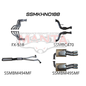 Manta Holden Commodore Ute VE 6.0L, 6.2L V8 Ute -  FULL SYSTEM - 1 3/4in HEADERS