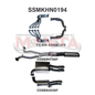 Manta Holden Commodore Ute VE 6.0L, 6.2L V8 Ute -  FULL SYSTEM - 1 7/8in HEADERS