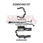 Manta Holden Commodore Ute VF 6.0L, 6.2L V8 Ute - CAT BACK