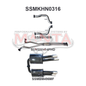 Manta Holden Statesman Sedan WM, WN V8 6.0L LWB Sedan (2006 - 2017) -  CAT BACK