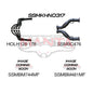 Manta Holden Statesman Sedan WM, WN V8 6.0L LWB Sedan (2006 - 2017) - FULL SYSTEM - 1 7/8in HEADERS