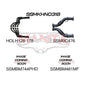 Manta Holden Statesman Sedan WM, WN V8 6.0L LWB Sedan (2006 - 2017) - FULL SYSTEM - 1 7/8in HEADERS