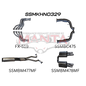 Manta Holden Commodore Sportwagon VF 6.0L, 6.2L V8 Sedan - FULL SYSTEM - 1 7/8in HEADERS