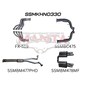 Manta Holden Commodore Sportwagon VF 6.0L, 6.2L V8 Sedan - FULL SYSTEM - 1 7/8in HEADERS