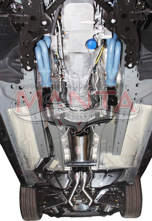 Manta HSV VF GTS / Clubsport Sedan Wagon 3in With 1 7/8 in Extractors Muffler/Muffler