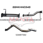 Manta Holden Trailblazer Wagon 2.8L December 2016 - 2020 (With DPF) - DPF BACK