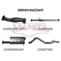 Manta Holden Trailblazer Wagon 2.8L December 2016 - 2020 (With DPF) - TURBO BACK WITH CATS