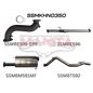 Manta Holden 2020 Trailblazer Wagon 2.8L December 2016 - 2020 (With DPF) - TURBO BACK WITHOUT CATS