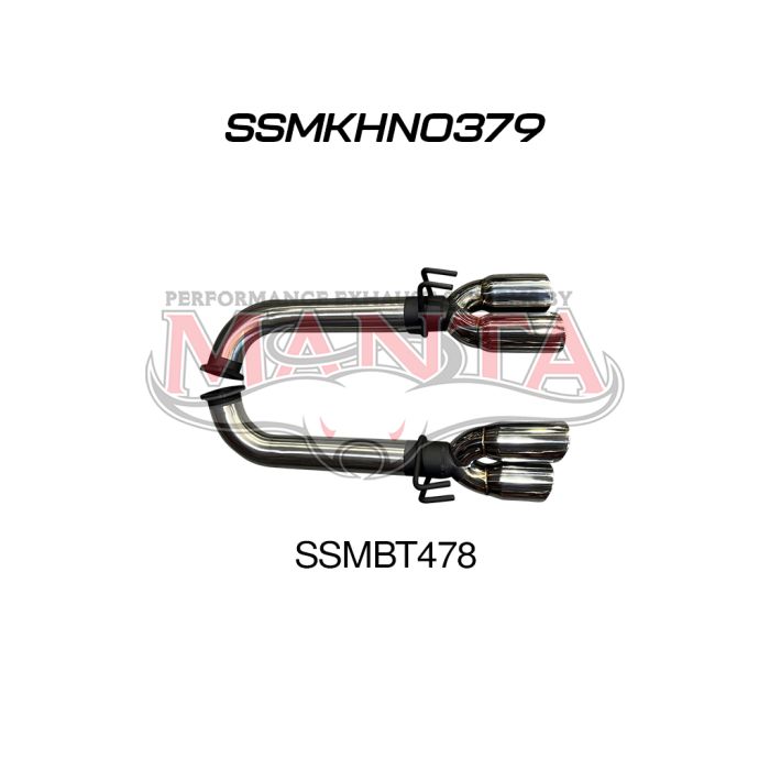 Manta Holden Commodore Sportwagon VF 6.0L, 6.2L V8 Sedan - MUFFLER DELETE