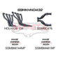 Manta Holden Statesman Sedan WM, WN V8 6.0L LWB Sedan (2006 - 2017) - FULL SYSTEM - 1 3/4in HEADERS