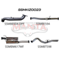 Manta Isuzu Dmax Ute 3.0L CRD Jan 2020 Onwards (with DPF)- TURBO BACK WITHOUT CAT
