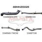 Manta Isuzu Dmax Ute 3.0L CRD Jan 2020 Onwards (with DPF)- TURBO BACK WITHOUT CAT
