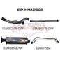 Manta Mazda BT50 Ute 3.2L CRD October 2016 - 2020 (with DPF) TURBO BACK WITH CAT