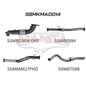 Manta Mazda BT50 Ute 3.0L CRD 2020 Onwards (with DPF) TURBO BACK WITH CAT