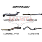 Manta Mazda BT50 Ute 3.0L CRD 2020 Onwards (with DPF) TURBO BACK WITHOUT CAT