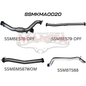 Manta Mazda BT50 Ute 3.2L CRD October 2016 - 2020 (with DPF) TURBO BACK WITHOUT CAT