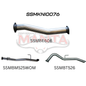 Manta Nissan Navara Ute D23 NP300 2.3L Turbo Diesel (with DPF) 2015 Onwards - DPF BACK