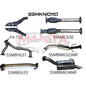 Manta Nissan Patrol Wagon Y62 5.6L V8 Petrol Wagon 2012 Onwards - FULL SYSTEM
