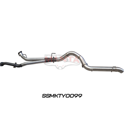 Manta Lexus LX450D Wagon VDJ200 4.5L V8 Twin Turbo Diesel Wagon 2017 - 2021 (with DPF) - DPF BACK