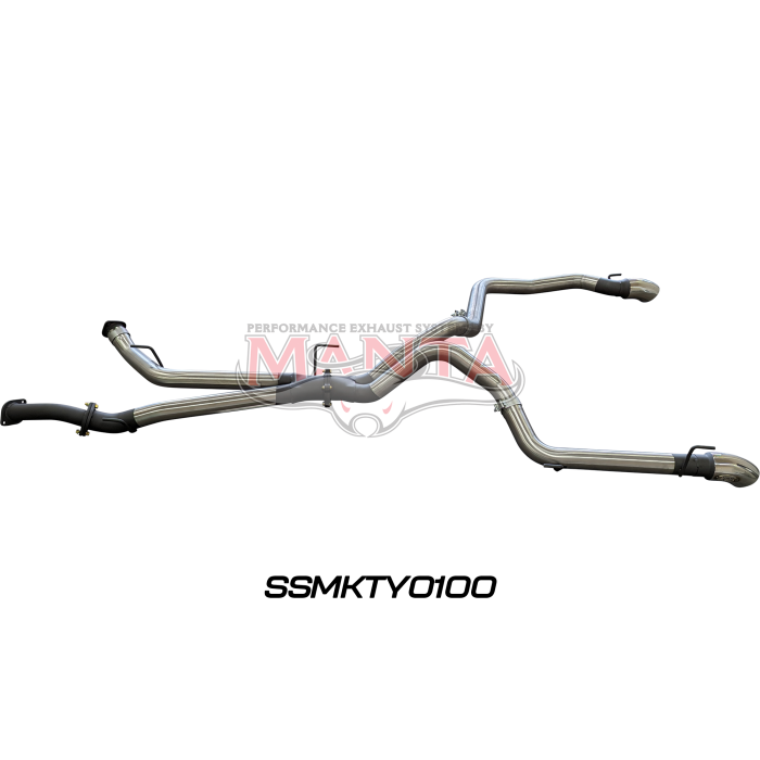 Manta Lexus LX450D Wagon VDJ200 4.5L V8 Twin Turbo Diesel Wagon 2017 - 2021 (with DPF) - DPF BACK