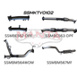 Manta Toyota Landcruiser 200 Series Wagon VDJ200 4.5L V8 Twin Turbo Diesel Wagon (with DPF) 2015 Onwards - TURBO BACK WITH CATS